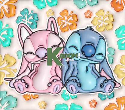 20 Oz Skinny Tumblers Stich 10 image to choice from 1