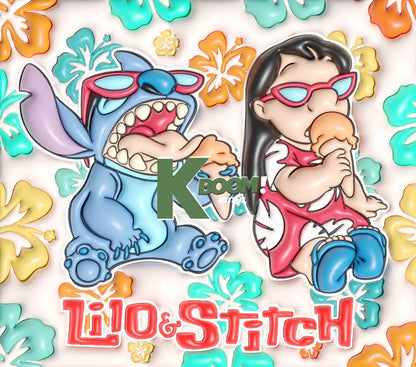 20 Oz Skinny Tumblers Stich 10 image to choice from 8