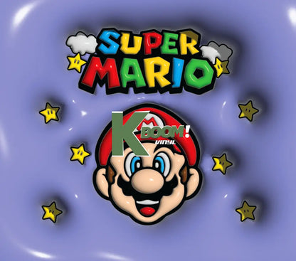 20 Oz Skinny Tumblers Super Mario A4 2