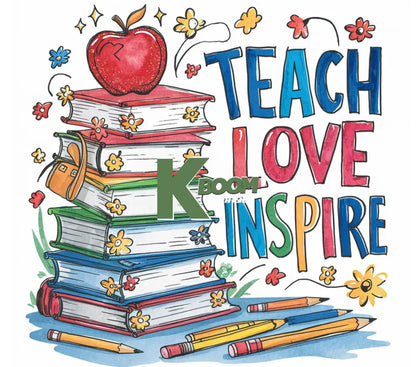 20 Oz Skinny Tumblers Teacher design 6 images to choice from 1