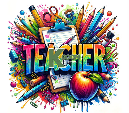 20 Oz Skinny Tumblers Teacher design 6 images to choice from 4