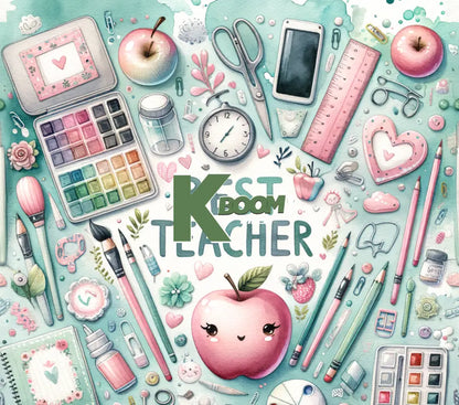 20 Oz Skinny Tumblers Teacher design 6 images to choice from 5