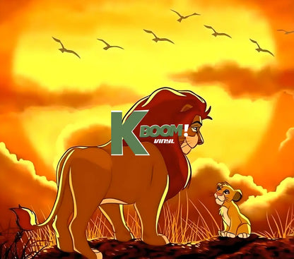 20 Oz Skinny Tumblers The Line King design 22 image to choice from 8