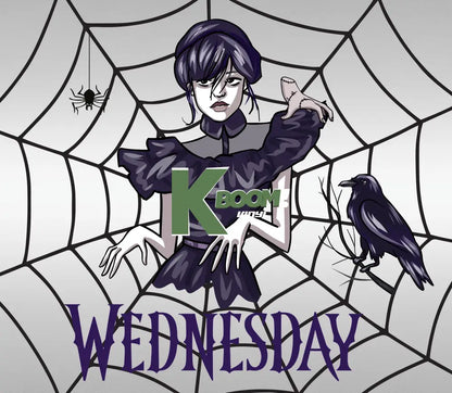 20 Oz Skinny Tumblers Wednesday designs 32 image to choice from 1