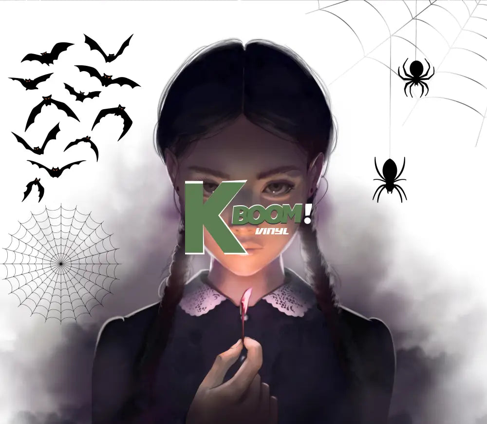 20 Oz Skinny Tumblers Wednesday designs 32 image to choice from 15