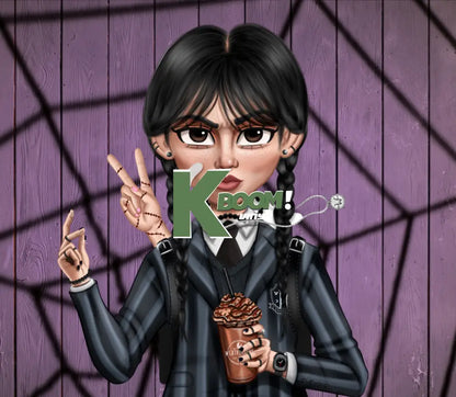 20 Oz Skinny Tumblers Wednesday designs 32 image to choice from 28