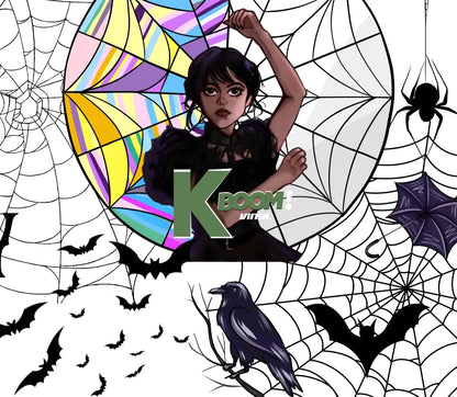 20 Oz Skinny Tumblers Wednesday designs 32 image to choice from 7