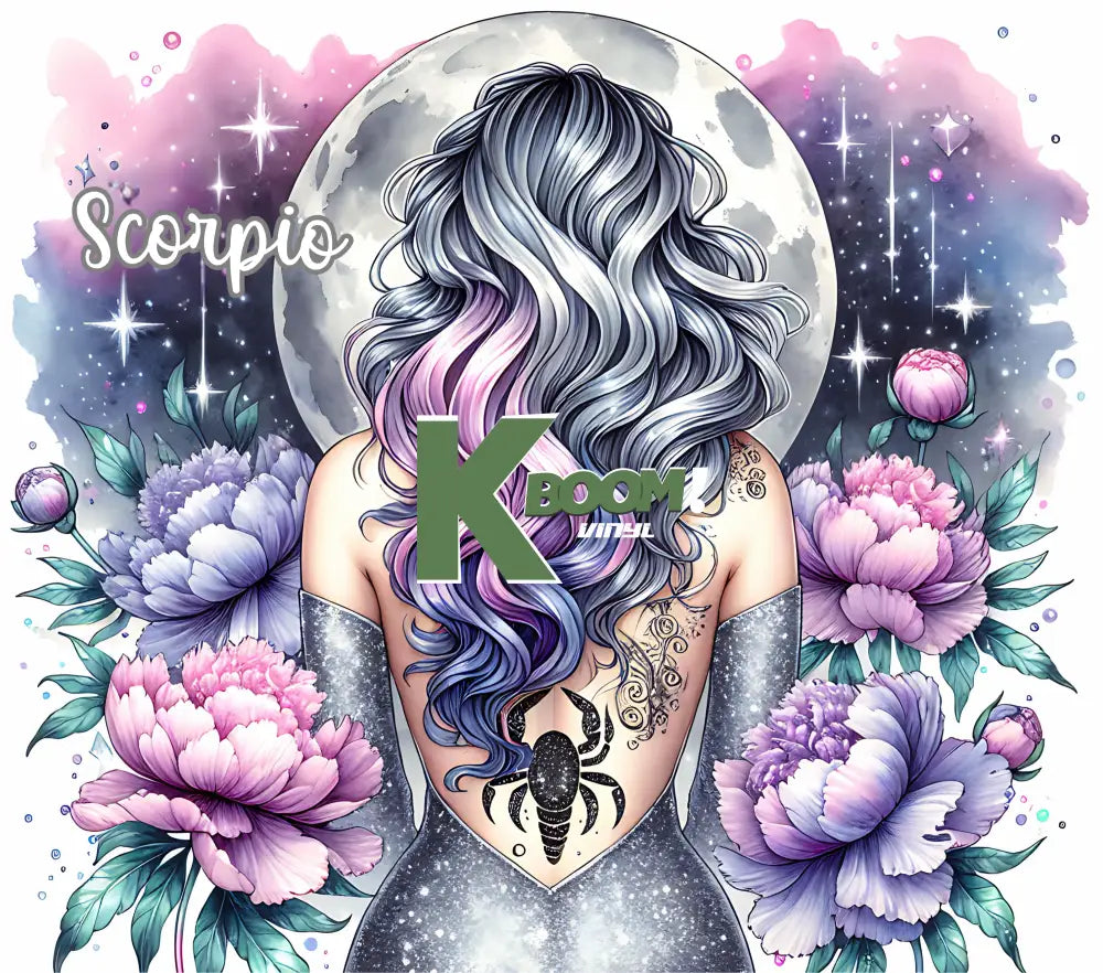 20 Oz Skinny Tumblers Zodiac design 12 images to choice from 3