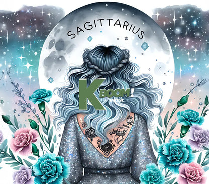 20 Oz Skinny Tumblers Zodiac design 12 images to choice from 4