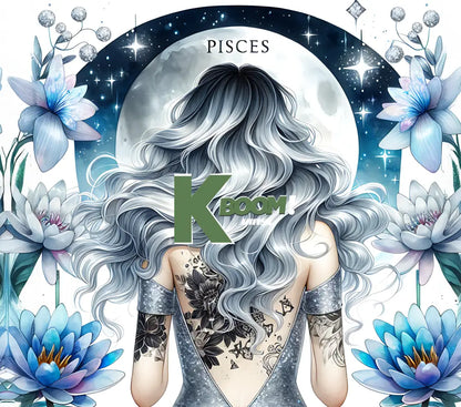 20 Oz Skinny Tumblers Zodiac design 12 images to choice from 5