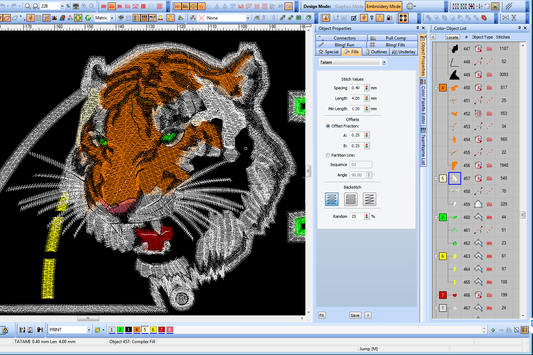 Embroidery Setup