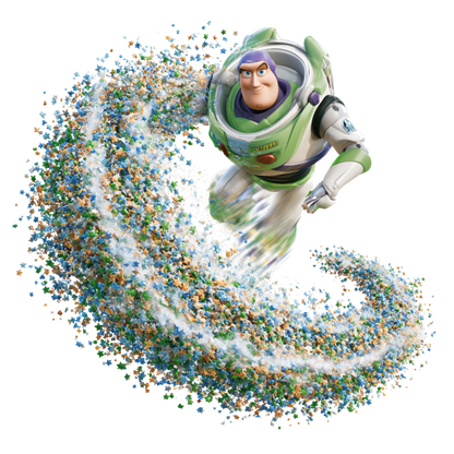 Iron On DTF Transfers For T-Shirt Clothes about 22cm 10 to choice from Toy Story 5