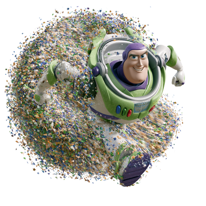 Iron On DTF Transfers For T-Shirt Clothes about 22cm 10 to choice from Toy Story 5
