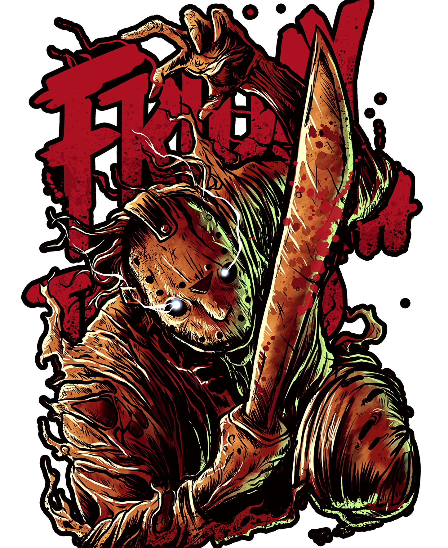 Iron On DTF Transfers For T-Shirt Clothes about 25cm Classic 2