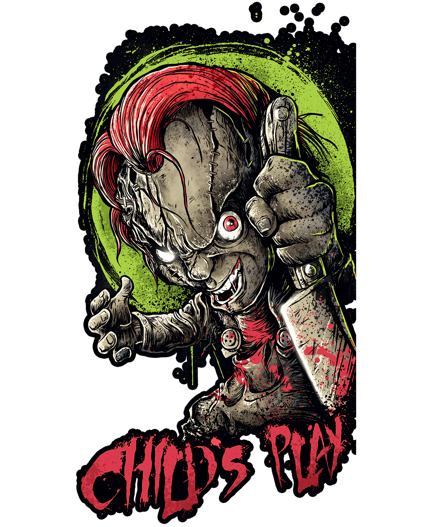 Iron On DTF Transfers For T-Shirt Clothes about 25cm Classic 2