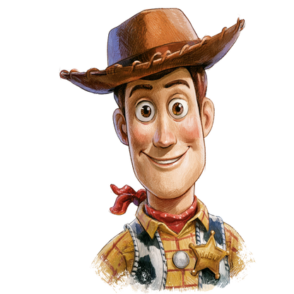 Iron On DTF Transfers For T-Shirt Clothes about 22cm 10 to choice from Toy Story 5