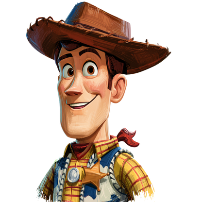Iron On DTF Transfers For T-Shirt Clothes about 22cm 10 to choice from Toy Story 5