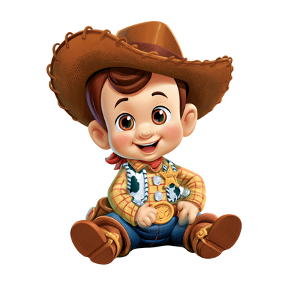 Iron On DTF Transfers For T-Shirt Clothes about 22cm 10 to choice from Toy Story 5