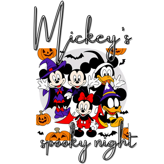 Iron On DTF Transfers For T-Shirt Clothes about 15cm Kids size Mickey mouse 1- 26