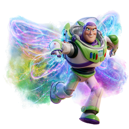 Iron On DTF Transfers For T-Shirt Clothes about 22cm 10 to choice from Toy Story 5
