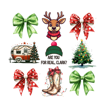 Iron On DTF Transfers For T-Shirt Clothes about 22 8 to choice from Xmas 4