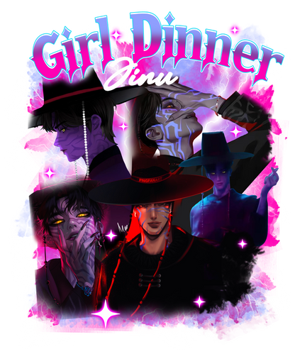 Iron On DTF Transfers For T-Shirt Clothes about 20cm 5 to choice from