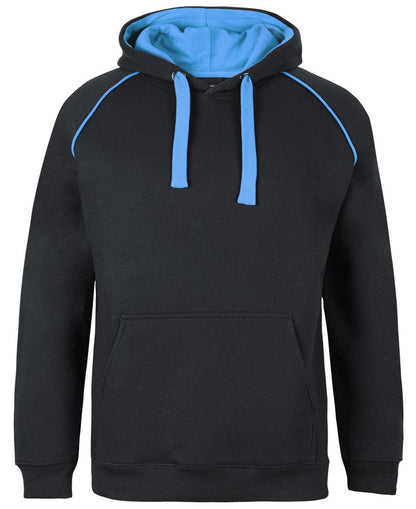 JB's Kids & Adults Contrast Fleecy Hoodie 3CFH 6 Colours to choice from