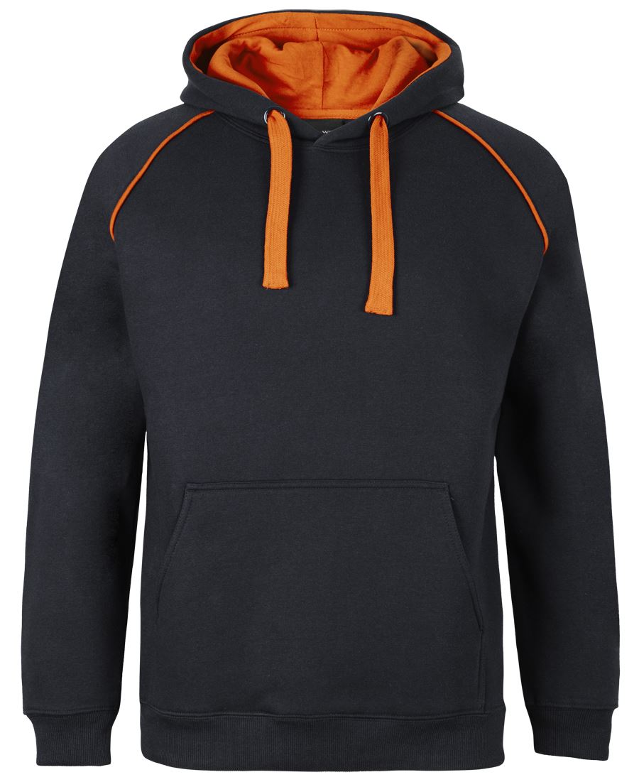 JB's Kids & Adults Contrast Fleecy Hoodie 3CFH 6 Colours to choice from