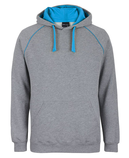 JB's Kids & Adults Contrast Fleecy Hoodie 3CFH 6 Colours to choice from