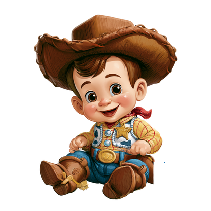 Iron On DTF Transfers For T-Shirt Clothes about 22cm 10 to choice from Toy Story 5