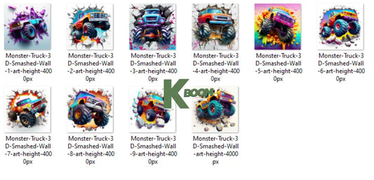 3D Monster- Truck