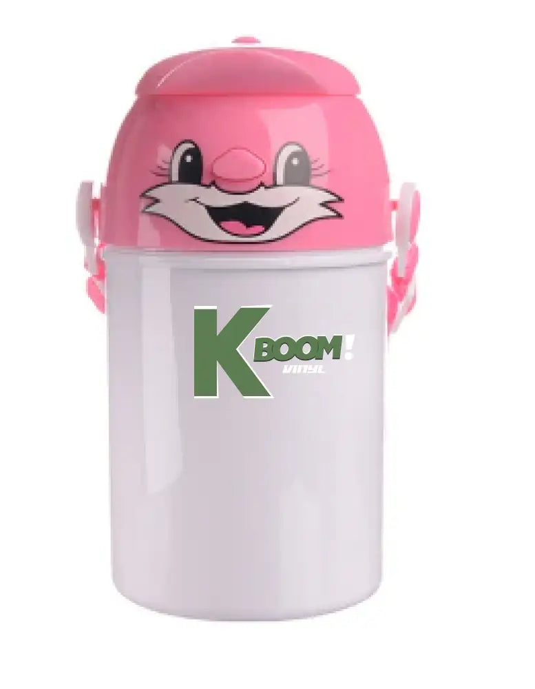 400ml Sublimation Kid Bottle 03(Pink