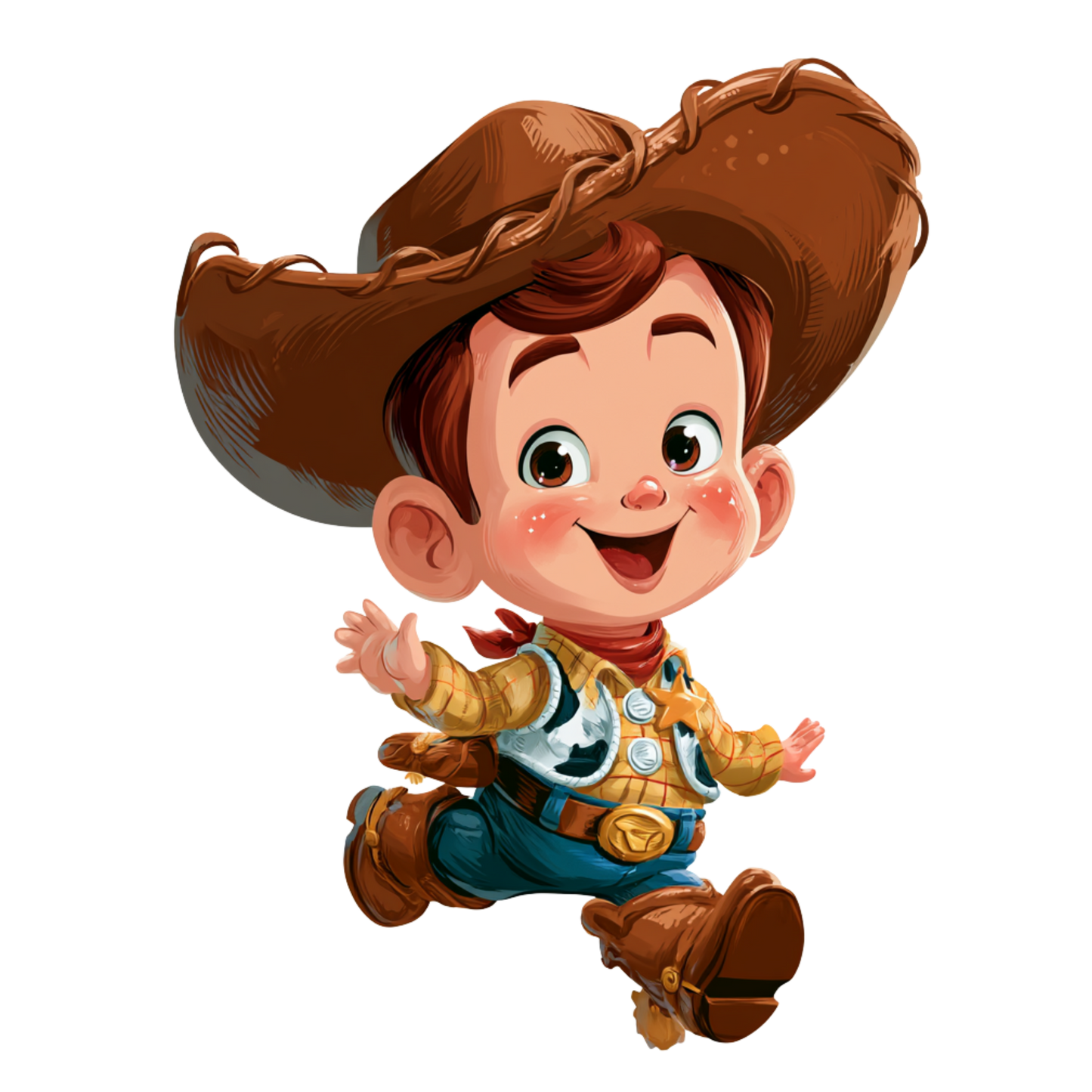 Iron On DTF Transfers For T-Shirt Clothes about 22cm 10 to choice from Toy Story 5