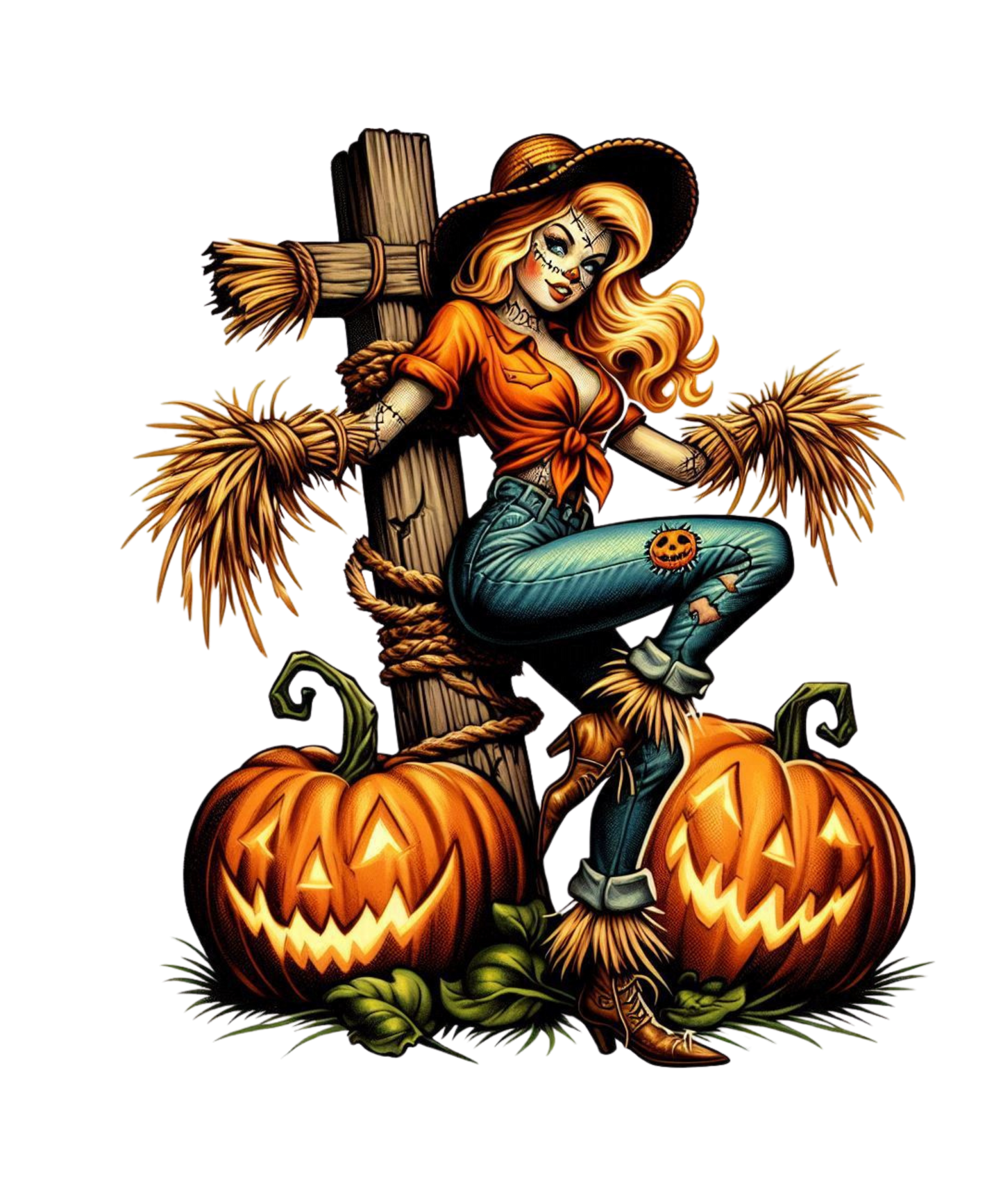 Iron On DTF Transfers For T-Shirt Clothes about 22cm Vintage