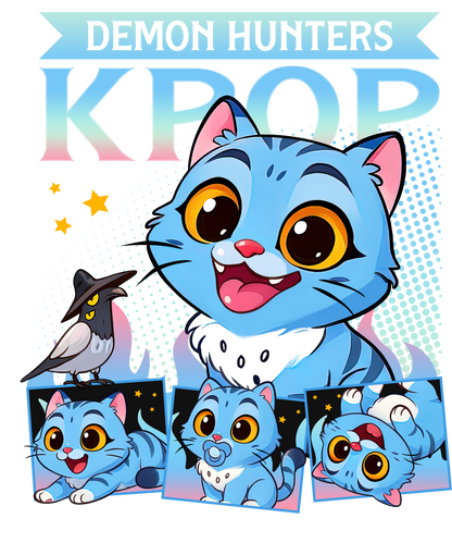 Iron On DTF Transfers For T-Shirt Clothes about 20cm 5 to choice from