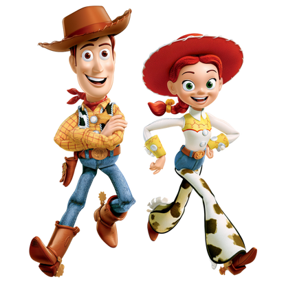 Iron On DTF Transfers For T-Shirt Clothes about 22cm 10 to choice from Toy Story 5