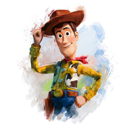 Iron On DTF Transfers For T-Shirt Clothes about 22cm 10 to choice from Toy Story 5