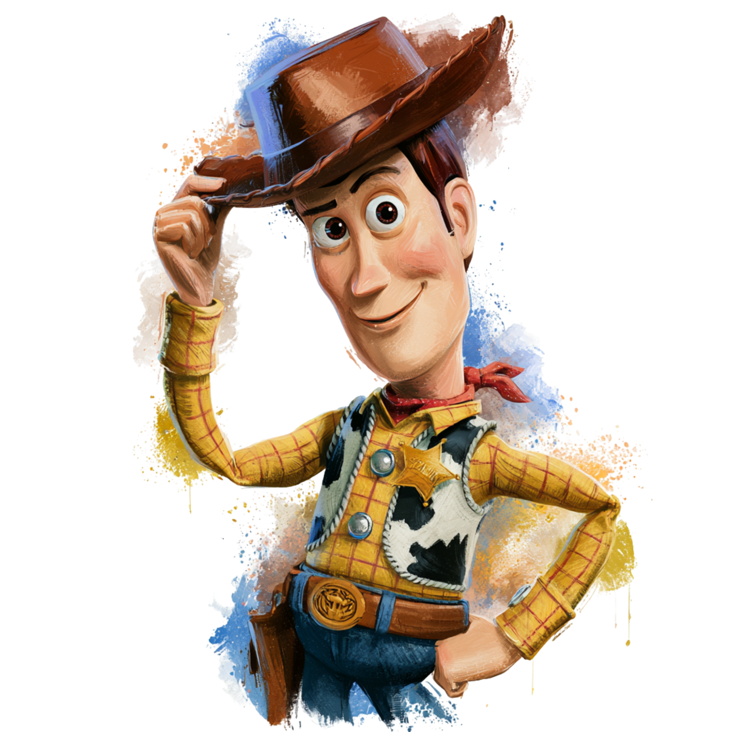 Iron On DTF Transfers For T-Shirt Clothes about 22cm 10 to choice from Toy Story 5