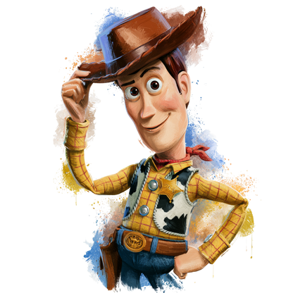 Iron On DTF Transfers For T-Shirt Clothes about 22cm 10 to choice from Toy Story 5
