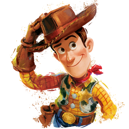 Iron On DTF Transfers For T-Shirt Clothes about 22cm 10 to choice from Toy Story 5