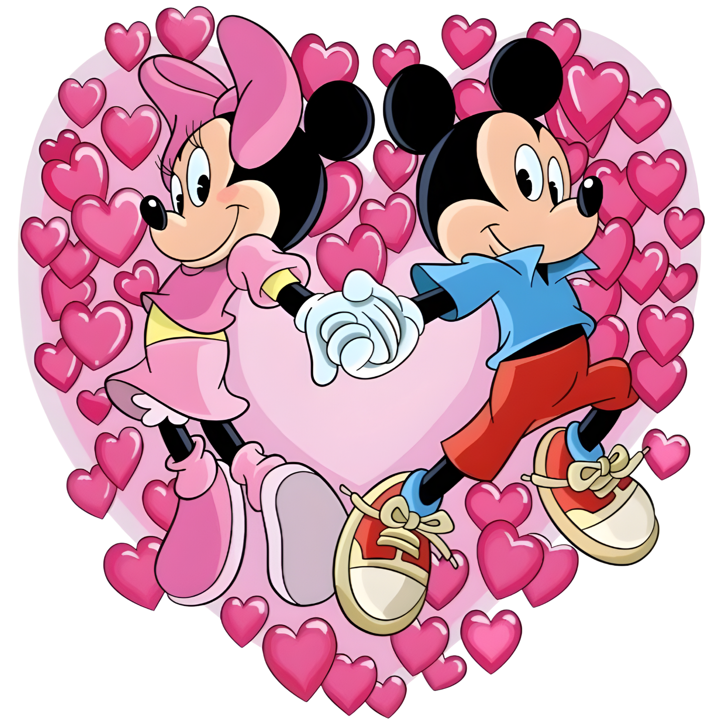 Iron On DTF Transfers For T-Shirt Clothes about 22cm 10 to choice from Valentines
