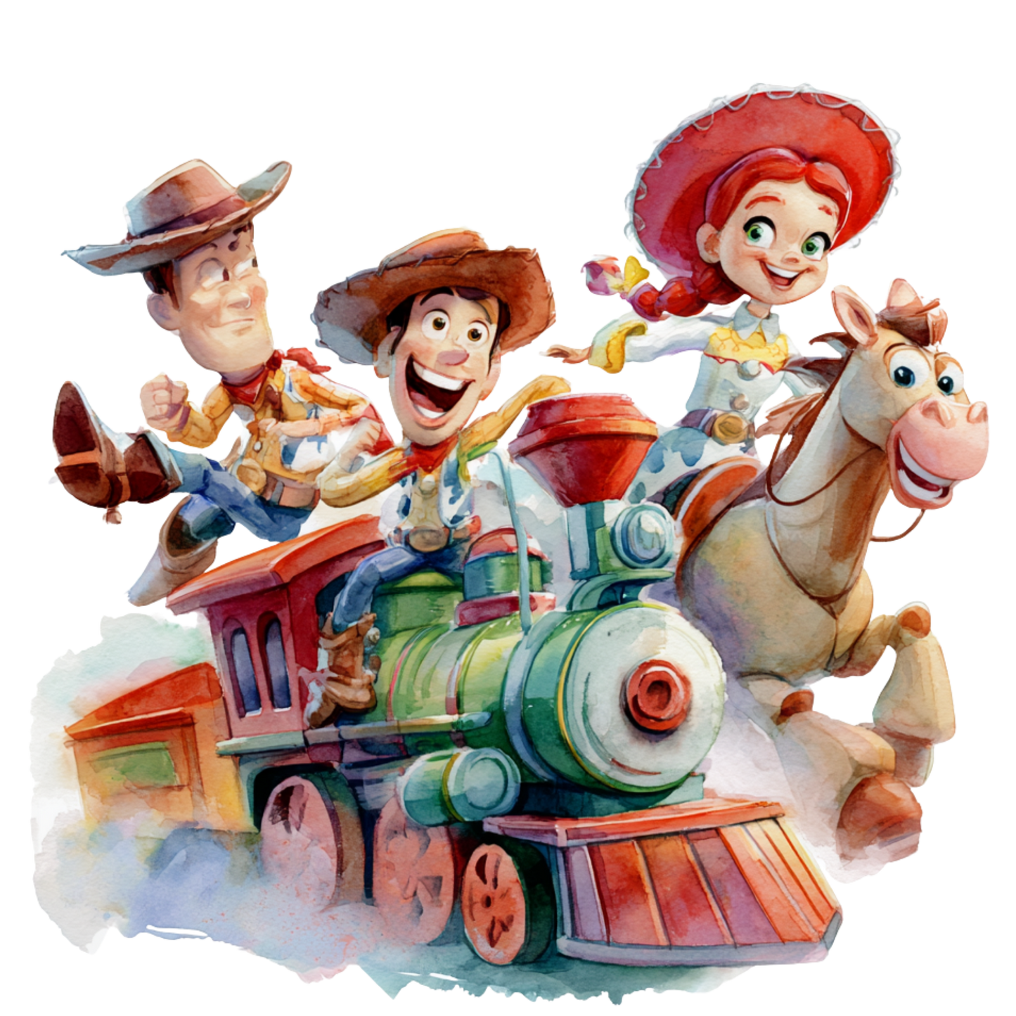 Iron On DTF Transfers For T-Shirt Clothes about 22cm 10 to choice from Toy Story 5