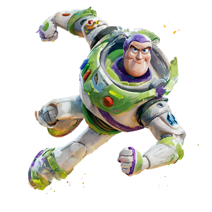 Iron On DTF Transfers For T-Shirt Clothes about 22cm 10 to choice from Toy Story 5