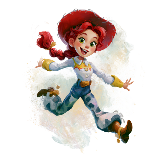 Iron On DTF Transfers For T-Shirt Clothes about 22cm 10 to choice from Toy Story 5