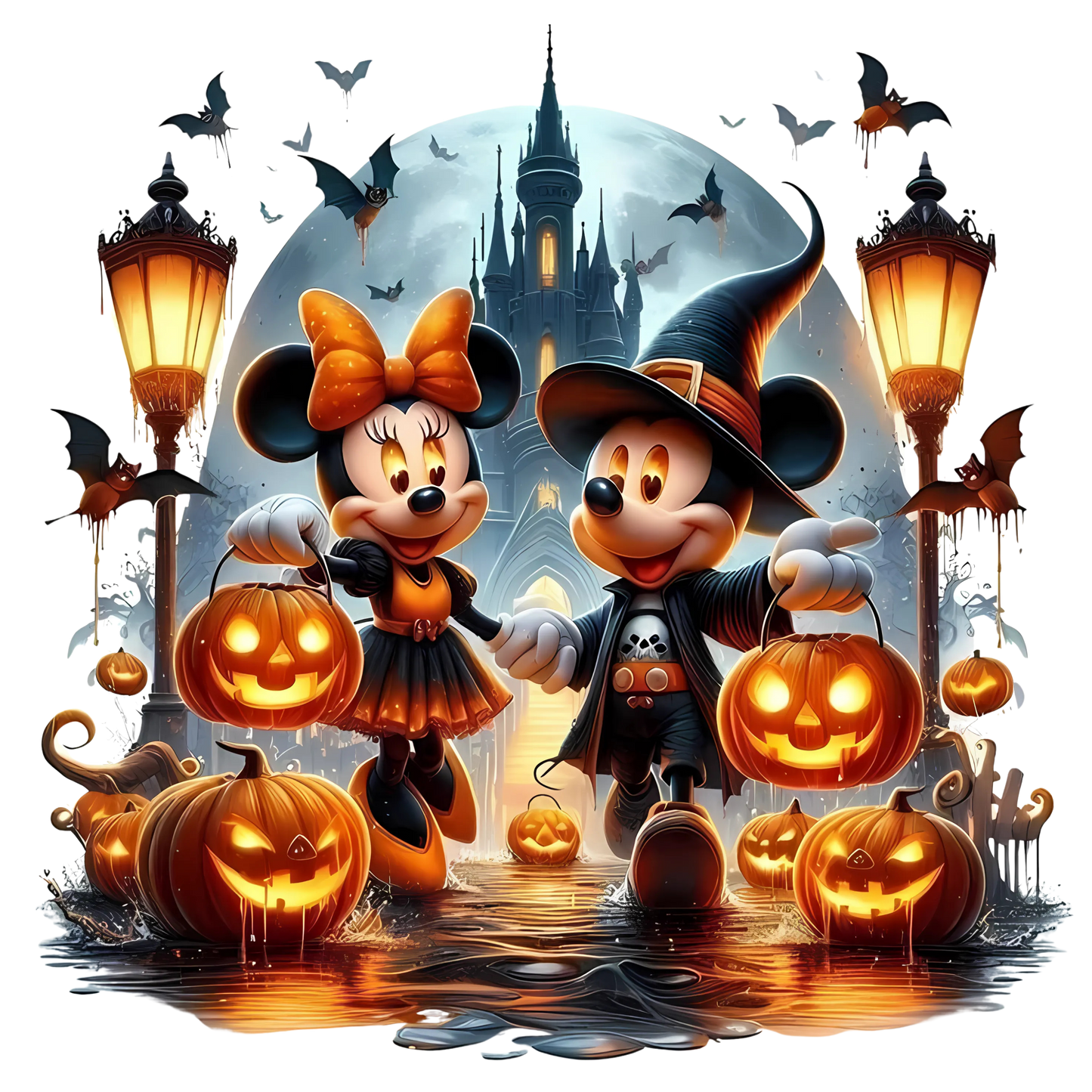 Iron On DTF Transfers For T-Shirt Clothes about 15cm Kids size Mickey mouse 2 1 - 26
