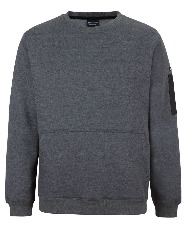 JB's 350 Premium Trade Crew Neck Fleece 6CCF