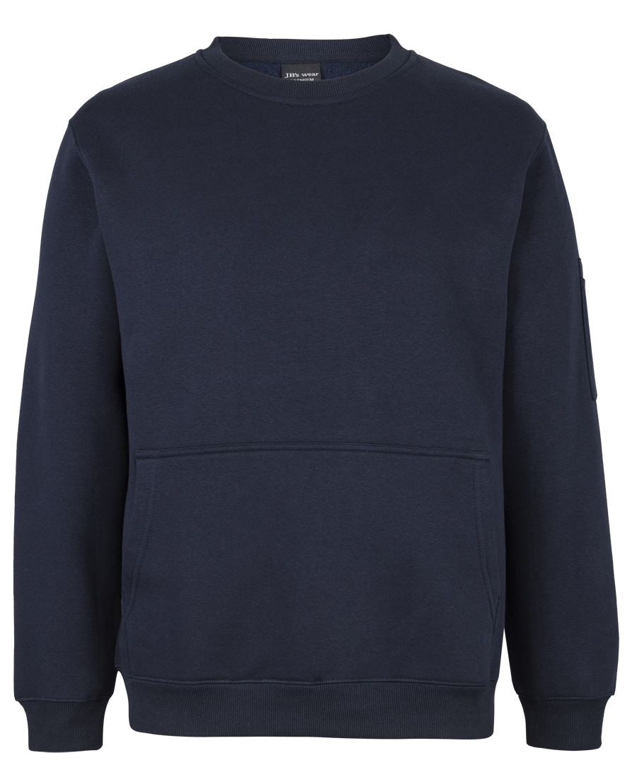 JB's 350 Premium Trade Crew Neck Fleece 6CCF
