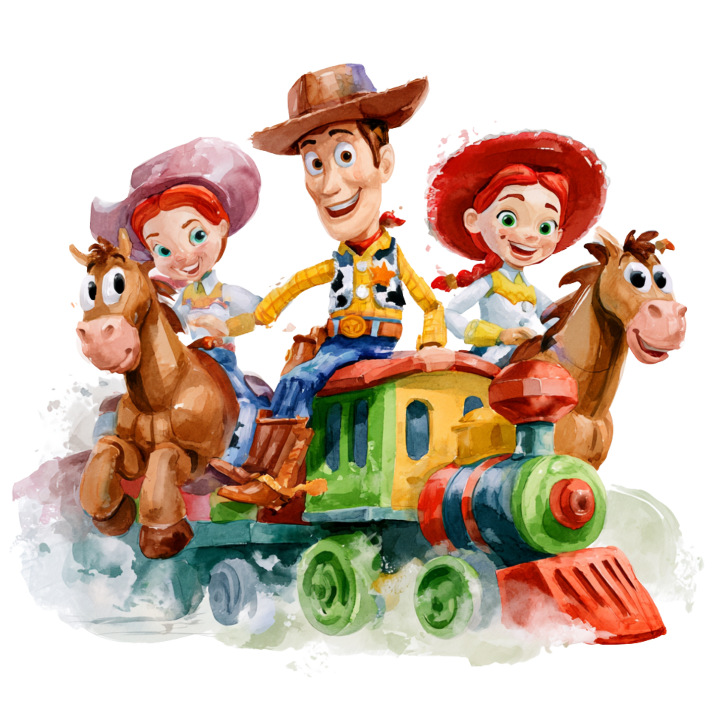 Iron On DTF Transfers For T-Shirt Clothes about 22cm 10 to choice from Toy Story 5