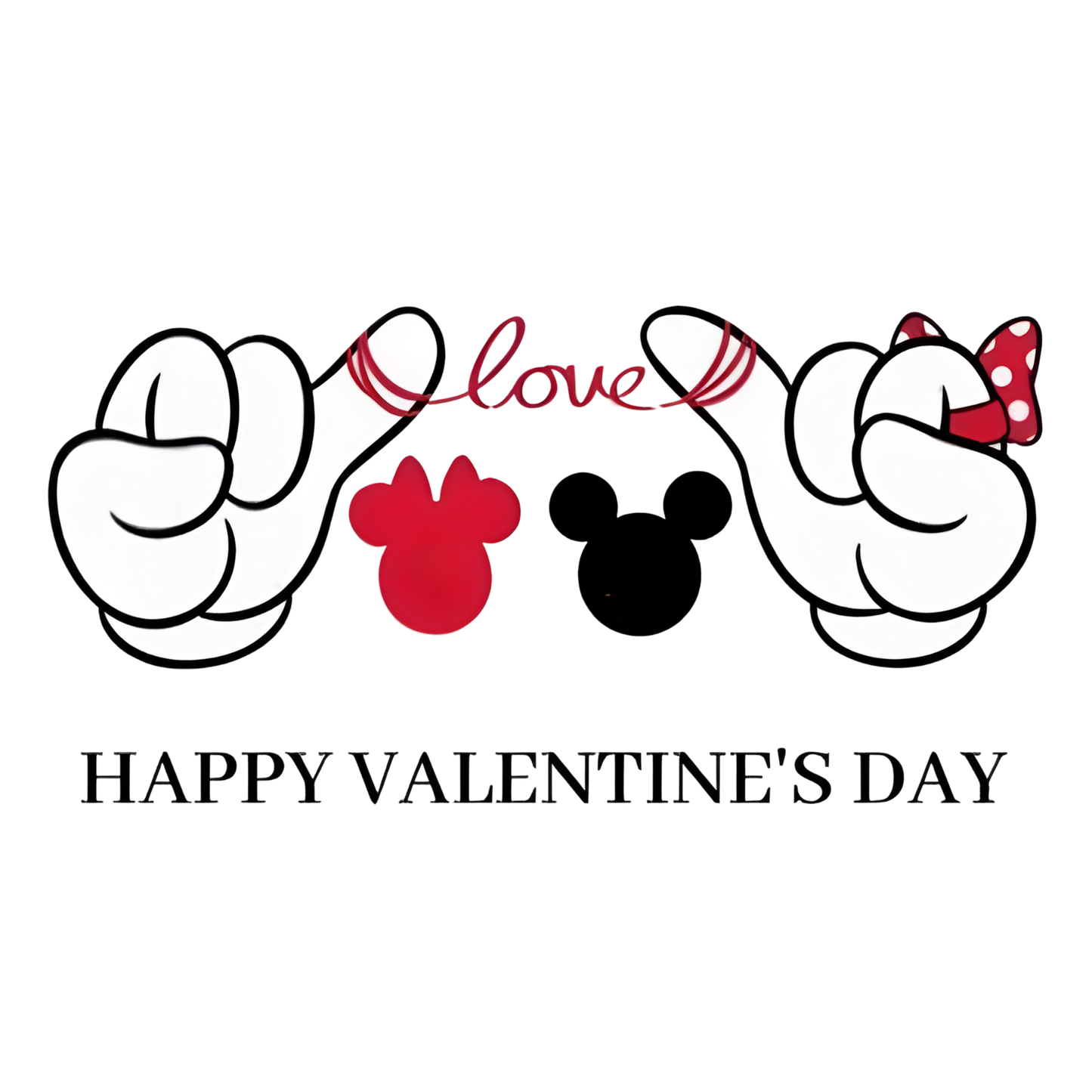 Iron On DTF Transfers For T-Shirt Clothes about 22cm 10 to choice from Valentines