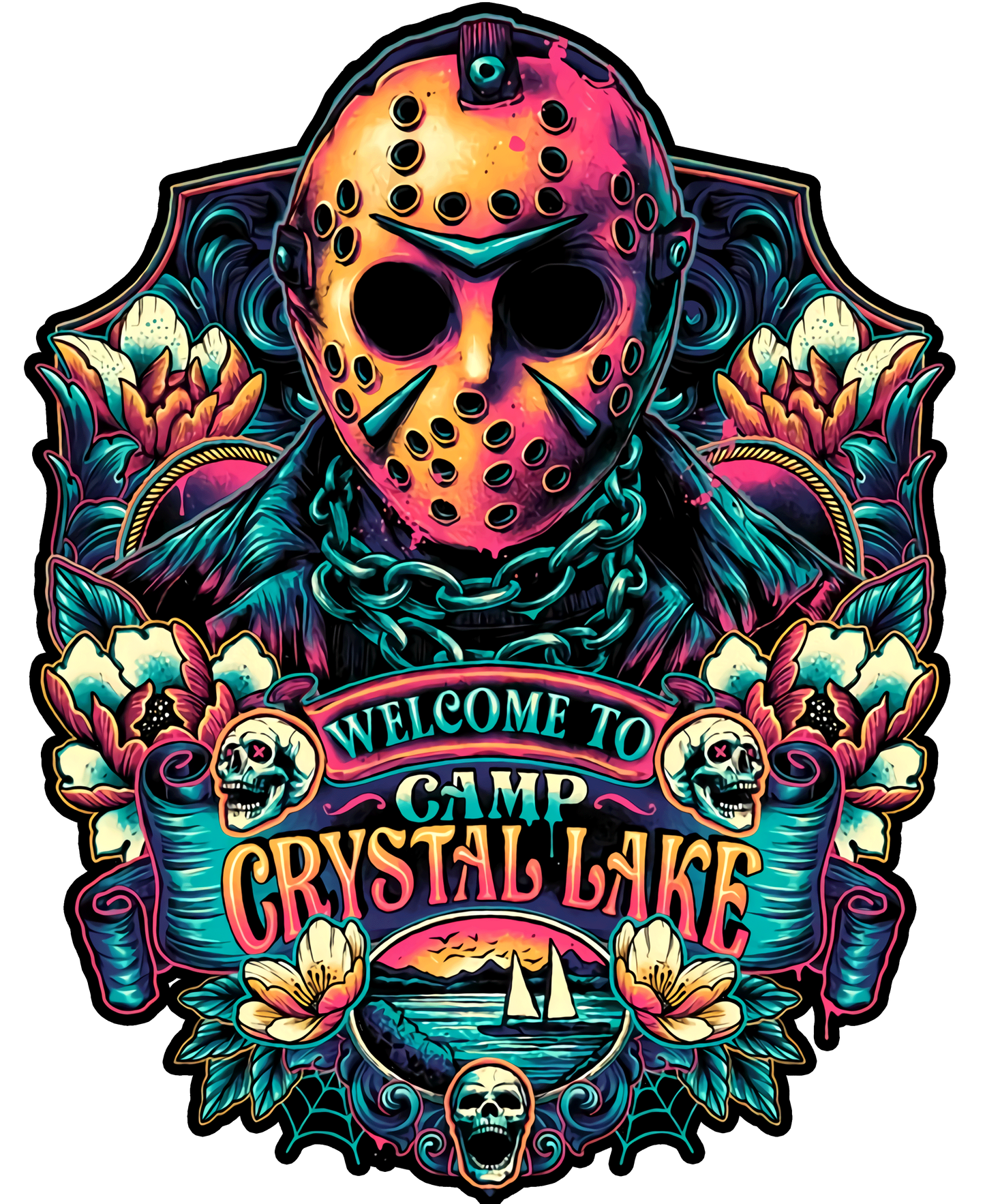 Iron On DTF Transfers For T-Shirt Clothes about 25cm Classic 2